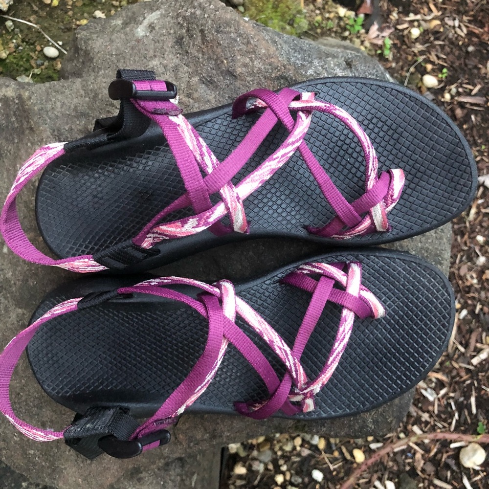 Chaco ZX2 Double Toe Strap Sandals Vibram Sole
